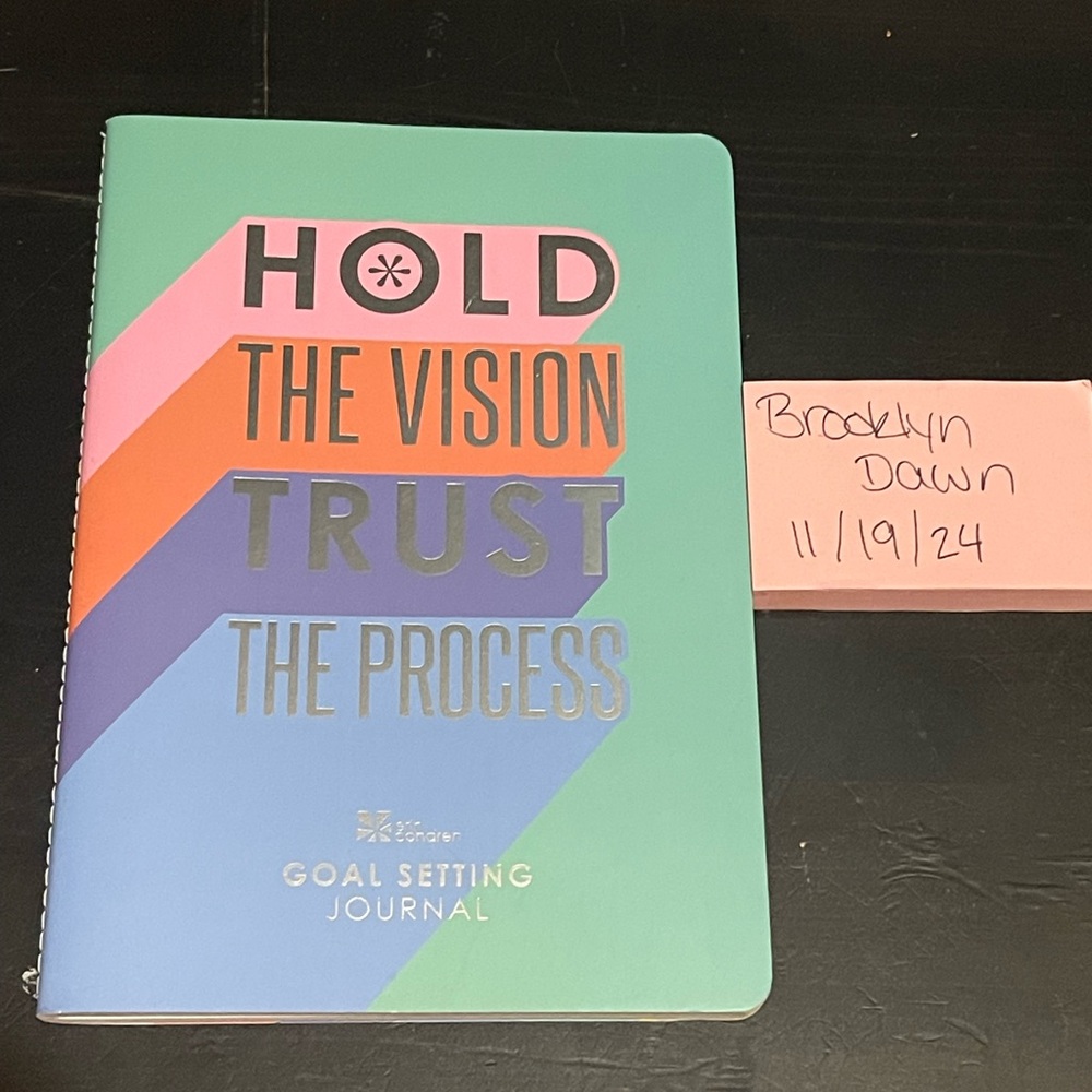 Erin Condren Goal Setting Journal - Multicolor